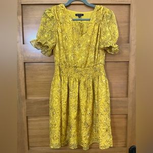 Skies Are Blue Yellow Sundress